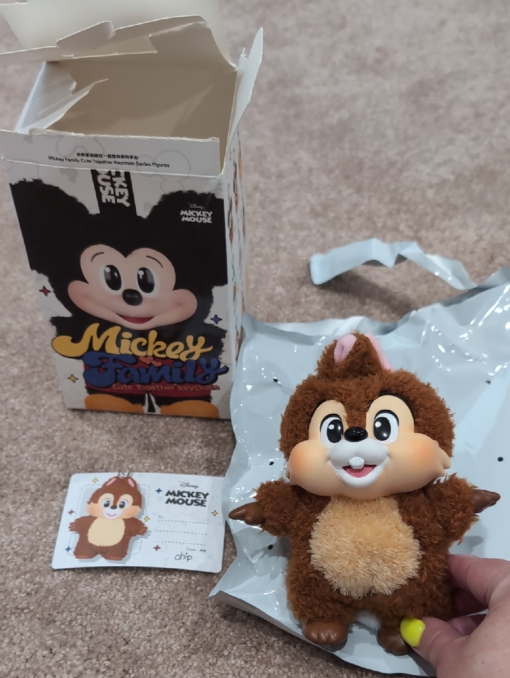 100% Authentic Pop Mart Mickey Family - Chip
